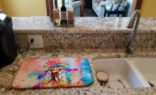 Load image into Gallery viewer, Hippie Animal Polish Poland Rooster Dish Drying Mat