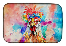 Load image into Gallery viewer, Hippie Animal Polish Poland Rooster Dish Drying Mat