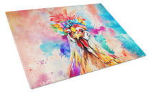 Load image into Gallery viewer, Hippie Animal Polish Poland Rooster Glass Cutting Boards – Durable, Decorative Kitchen Art