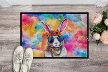 Load image into Gallery viewer, Hippie Animal Rabbit Doormat-24x36 Indoor / Outdoor Rug | Made in USA
