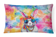 Load image into Gallery viewer, Hippie Animal Rabbit Throw Pillow