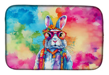Load image into Gallery viewer, Hippie Animal Rabbit Dish Drying Mat