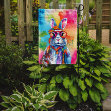 Load image into Gallery viewer, Rabbit Garden Flag - Hippie Aniimals - Animal-Themed Yard Decor