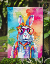 Load image into Gallery viewer, Rabbit Garden Flag - Hippie Aniimals - Animal-Themed Yard Decor