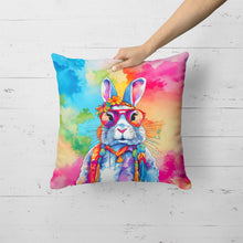 Load image into Gallery viewer, Hippie Animal Rabbit Throw Pillow