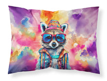 Load image into Gallery viewer, Hippie Animal Raccoon Standard Pillowcase – Artistic Decorative Front, White Back