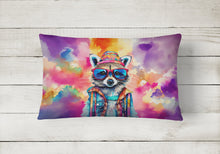 Load image into Gallery viewer, Hippie Animal Raccoon Throw Pillow