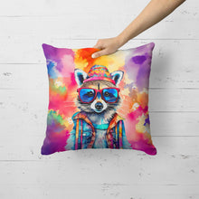 Load image into Gallery viewer, Hippie Animal Raccoon Throw Pillow