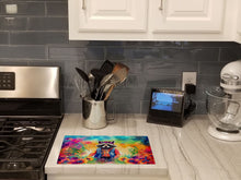 Load image into Gallery viewer, Hippie Animal Raccoon Glass Cutting Boards – Durable, Decorative Kitchen Art