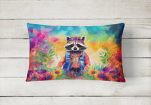 Load image into Gallery viewer, Hippie Animal Raccoon Throw Pillow