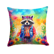 Load image into Gallery viewer, Hippie Animal Raccoon Throw Pillow