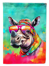 Load image into Gallery viewer, Hippie Animal Rhinoceros House Flag