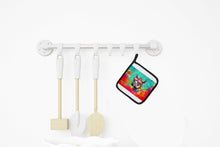 Load image into Gallery viewer, Hippie Animal Rhinoceros Pot Holders - Set of 2 Decorative Kitchen Helpers | Made in the USA