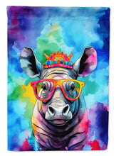 Load image into Gallery viewer, Hippie Animal Rhinoceros House Flag