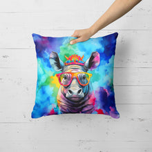 Load image into Gallery viewer, Hippie Animal Rhinoceros Throw Pillow