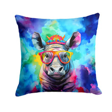 Load image into Gallery viewer, Hippie Animal Rhinoceros Throw Pillow