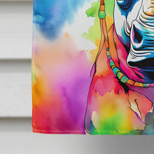 Load image into Gallery viewer, Hippie Animal Rhinoceros House Flag