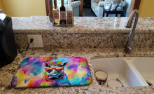 Load image into Gallery viewer, Hippie Animal Rhinoceros Dish Drying Mat