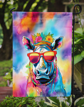 Load image into Gallery viewer, Rhinoceros Garden Flag - Hippie Aniimals - Animal-Themed Yard Decor