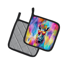 Load image into Gallery viewer, Hippie Animal Rhinoceros Pot Holders - Set of 2 Decorative Kitchen Helpers | Made in the USA