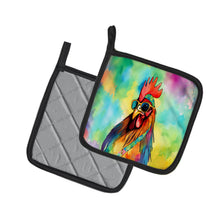 Load image into Gallery viewer, Hippie Animal Rooster Pot Holders - Set of 2 Decorative Kitchen Helpers | Made in the USA