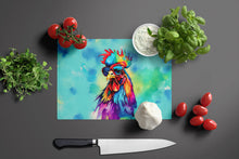 Load image into Gallery viewer, Hippie Animal Rooster Glass Cutting Boards – Durable, Decorative Kitchen Art