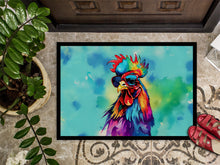 Load image into Gallery viewer, Hippie Animal Rooster Doormat - 18X27 Indoor / Outdoor Rug | Made in USA