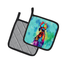 Load image into Gallery viewer, Hippie Animal Rooster Pot Holders - Set of 2 Decorative Kitchen Helpers | Made in the USA