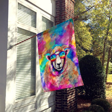 Load image into Gallery viewer, Hippie Animal Sheep House Flag