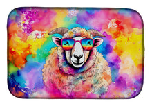 Load image into Gallery viewer, Hippie Animal Sheep Dish Drying Mat