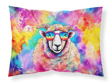 Load image into Gallery viewer, Hippie Animal Sheep Standard Pillowcase – Artistic Decorative Front, White Back
