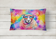 Load image into Gallery viewer, Hippie Animal Sheep Throw Pillow