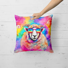Load image into Gallery viewer, Hippie Animal Sheep Throw Pillow