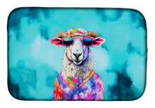 Load image into Gallery viewer, Hippie Animal Sheep Dish Drying Mat