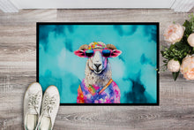 Load image into Gallery viewer, Hippie Animal Sheep Doormat-24x36 Indoor / Outdoor Rug | Made in USA