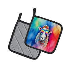 Load image into Gallery viewer, Hippie Animal Sheep Pot Holders - Set of 2 Decorative Kitchen Helpers | Made in the USA