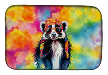 Load image into Gallery viewer, Hippie Animal Skunk Dish Drying Mat