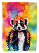 Load image into Gallery viewer, Skunk Garden Flag - Hippie Aniimals - Animal-Themed Yard Decor