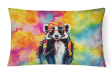 Load image into Gallery viewer, Hippie Animal Skunk Throw Pillow