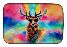Load image into Gallery viewer, Hippie Animal Stag Deer Dish Drying Mat