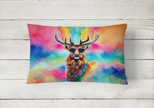 Load image into Gallery viewer, Hippie Animal Stag Deer Throw Pillow