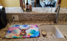 Load image into Gallery viewer, Hippie Animal Stag Deer Dish Drying Mat