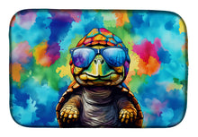 Load image into Gallery viewer, Hippie Animal Tortoise Turtle Dish Drying Mat
