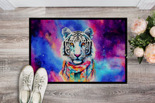 Load image into Gallery viewer, Hippie Animal White Tiger Doormat-24x36 Indoor / Outdoor Rug | Made in USA