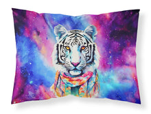 Load image into Gallery viewer, Hippie Animal White Tiger Standard Pillowcase – Artistic Decorative Front, White Back