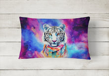 Load image into Gallery viewer, Hippie Animal White Tiger Throw Pillow