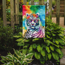 Load image into Gallery viewer, White Tiger Garden Flag - Hippie Aniimals - Animal-Themed Yard Decor