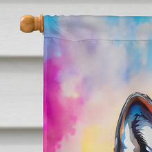 Load image into Gallery viewer, Hippie Animal Wolf House Flag