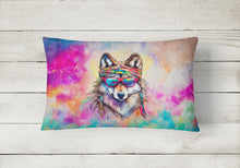 Load image into Gallery viewer, Hippie Animal Wolf Throw Pillow
