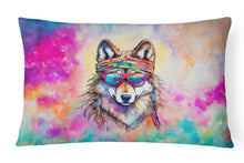 Load image into Gallery viewer, Hippie Animal Wolf Throw Pillow